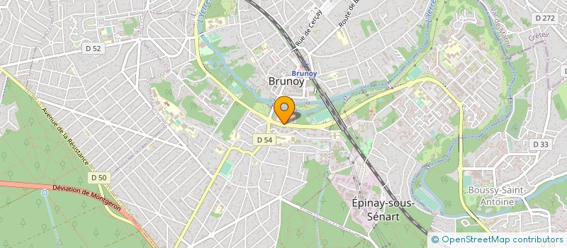 localisation de l'entreprise SOCIETE CIVILE DE MOYENS AZ KINES à BRUNOY