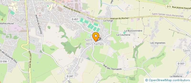 localisation de l'entreprise SOCIETE CIVILE DE MOYENS BAISNEE-BAZIRE à AVRANCHES