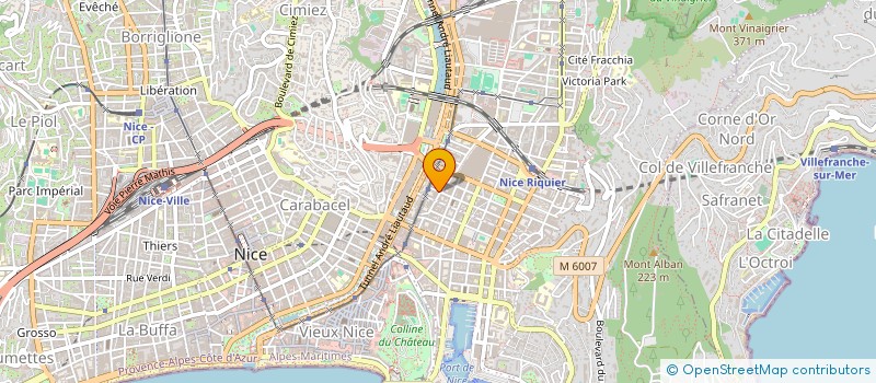 localisation de l'entreprise SOCIETE CIVILE DE MOYENS BEAUMONT à NICE
