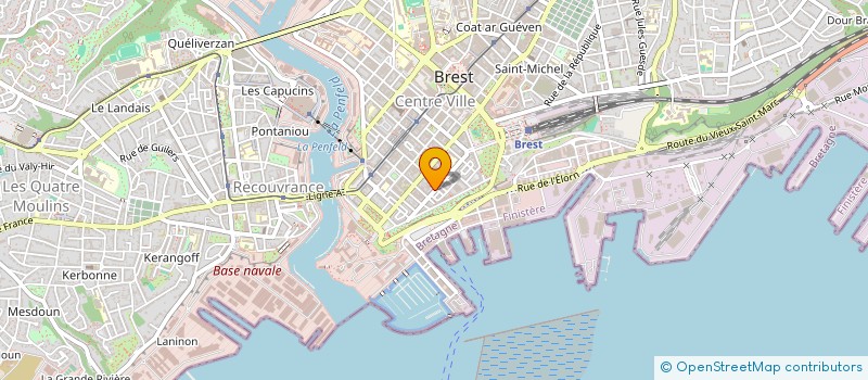 localisation de l'entreprise SOCIETE CIVILE DE MOYENS BEUZIT à BREST