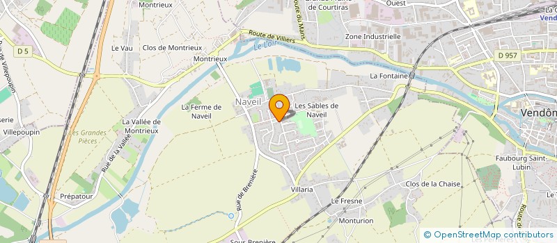 localisation de l'entreprise SOCIETE CIVILE DE MOYENS BOISET- PERRIN  NAVEIL