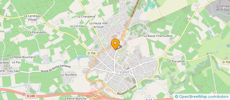 localisation de l'entreprise SOCIETE CIVILE DE MOYENS BOUCHEREAU - GOURICHON - SADANI à VALLET