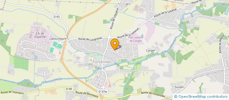 localisation de l'entreprise SOCIETE CIVILE DE MOYENS BOURNHOL-MILCAN-JALTON-LEPIED  FONTENILLES