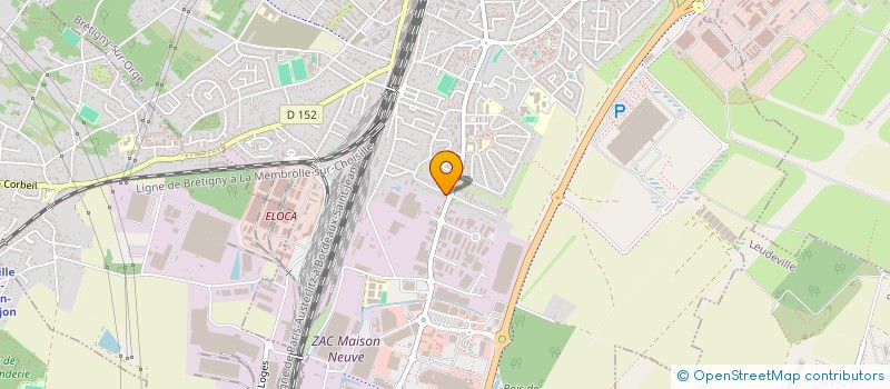 localisation de l'entreprise SOCIETE CIVILE DE MOYENS CABINET D'ERGOTHERAPIE CABEX ESSONNE à BRETIGNY-SUR-ORGE