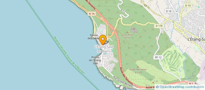 localisation de l'entreprise SOCIETE CIVILE DE MOYENS : CABINET MEDICAL DU SABLE NOIR  L'ETANG-SALE