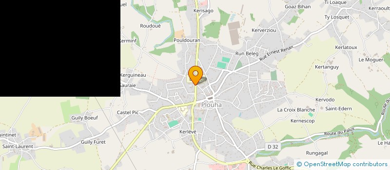 localisation de l'entreprise SOCIETE CIVILE DE MOYENS CABINET MEDICAL PASTEUR  PLOUHA