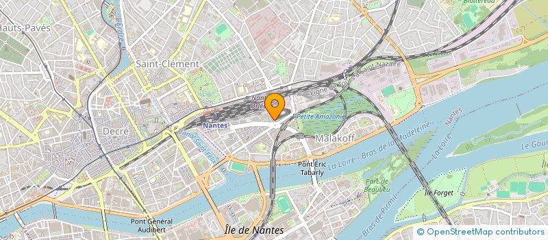 localisation de l'entreprise SOCIETE CIVILE DE MOYENS CABINET PRE GAUCHET à NANTES