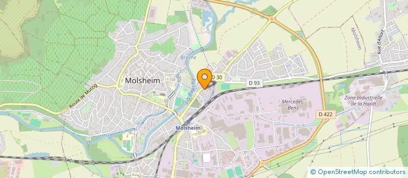 localisation de l'entreprise SOCIETE CIVILE DE MOYENS CALMANT-HEICHELBECH-JACOB à MOLSHEIM