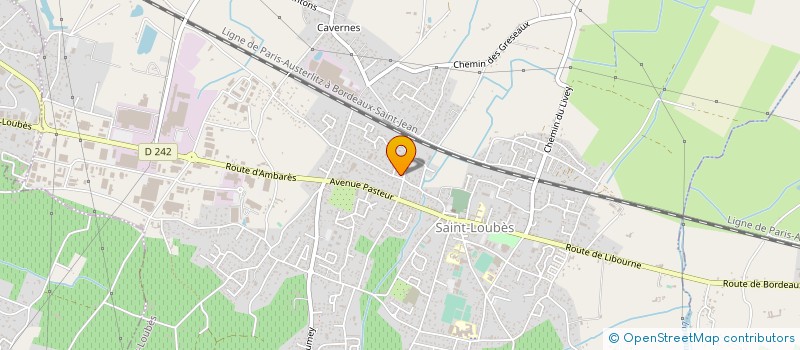 localisation de l'entreprise SOCIETE CIVILE DE MOYENS CAMARSAC  SAINT-LOUBES