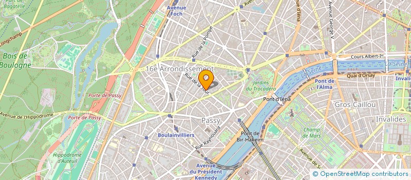 localisation de l'entreprise SOCIETE CIVILE DE MOYENS CBM  PARIS