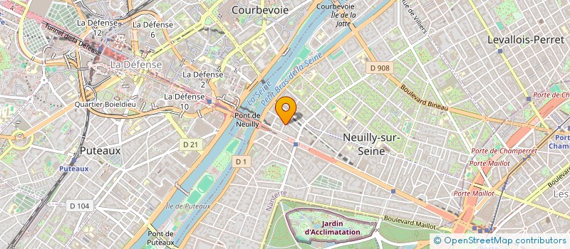 localisation de l'entreprise SOCIETE CIVILE DE MOYENS CHATEAU YBRY à NEUILLY-SUR-SEINE