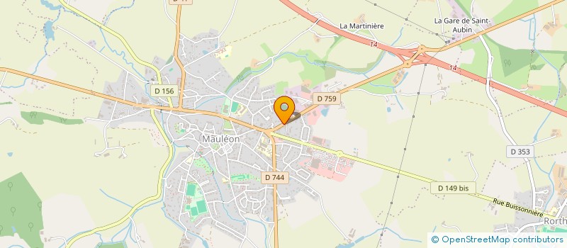localisation de l'entreprise SOCIETE CIVILE DE MOYENS CYRCONSTANCE à MAULEON