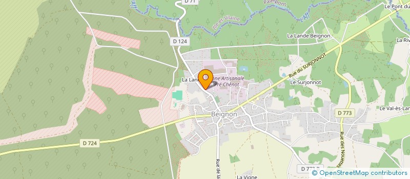 localisation de l'entreprise SOCIETE CIVILE DE MOYENS D'AESCULAPE à GUER