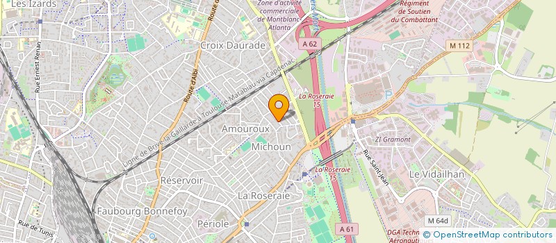 localisation de l'entreprise SOCIETE CIVILE DE MOYENS D ARCHITECTURE BOUTAUD-VIENNOT à TOULOUSE