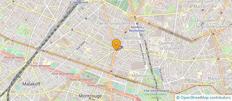localisation de l'entreprise SOCIETE CIVILE DE MOYENS D'OPHTALMOLOGIE  PARIS