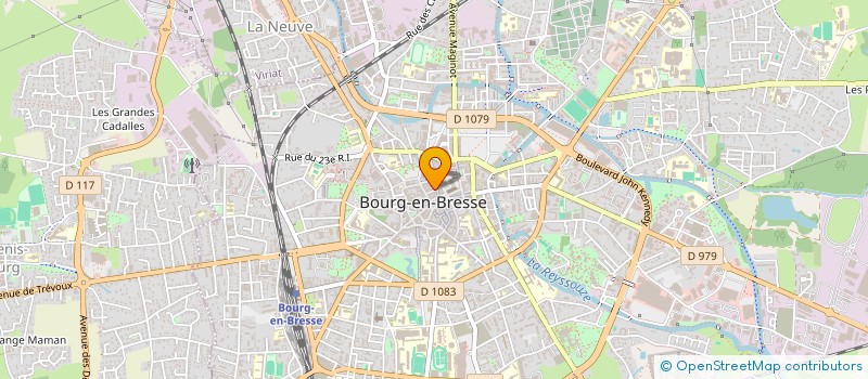 localisation de l'entreprise SOCIETE CIVILE DE MOYENS D OPHTALMOLOGIE DUSSEUX CHEVREAUD à BOURG-EN-BRESSE