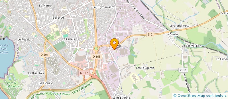 localisation de l'entreprise SOCIETE CIVILE DE MOYENS D'ORTHOPEDIE MALOUINE à SAINT-MALO