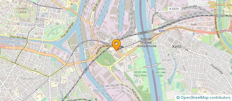 localisation de l'entreprise SOCIETE CIVILE DE MOYENS DE CHIRURGIE ORALE DES DOCTEURS SOPHIE BAHI-GROSS ET THOMAS BRIDONNEAU  STRASBOURG