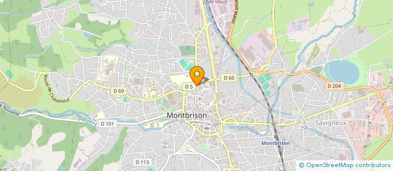 localisation de l'entreprise SOCIETE CIVILE DE MOYENS DE CHIRURGIENS DENTISTES FONT, PEROL & SOULIER à MONTBRISON