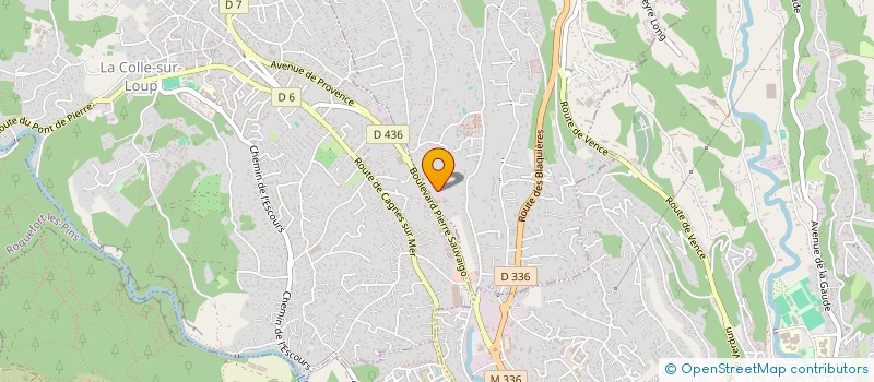 localisation de l'entreprise SOCIETE CIVILE DE MOYENS DE DERMATOLOGIE VILLABIANCA à SAINT-PAUL-DE-VENCE