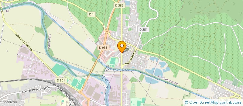 localisation de l'entreprise SOCIETE CIVILE DE MOYENS DE LA BRIQUETTERIE  DIZY