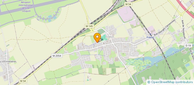 localisation de l'entreprise SOCIETE CIVILE DE MOYENS DE LA GARE à FRETIN