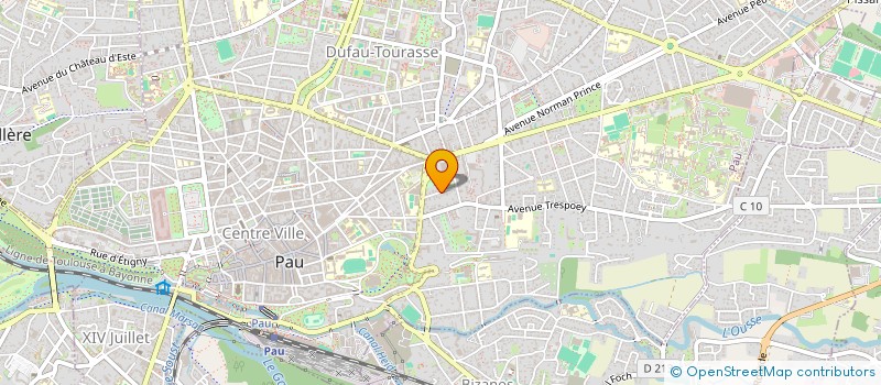 localisation de l'entreprise SOCIETE CIVILE DE MOYENS DE NAVARRE à PAU