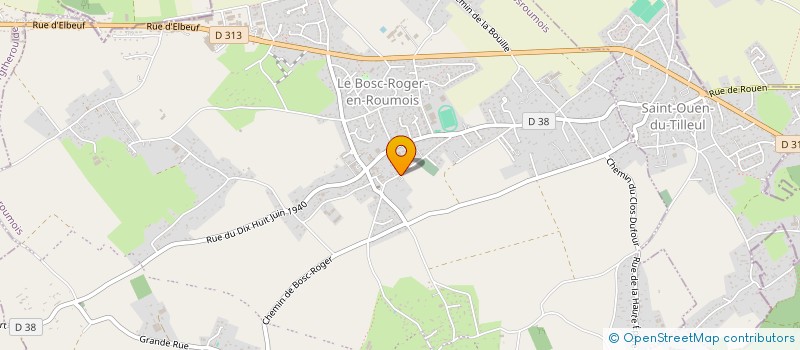 localisation de l'entreprise SOCIETE CIVILE DE MOYENS DE TOURNEBU - GUEROULT - LAMBERT  SAINT-OUEN-DU-TILLEUL