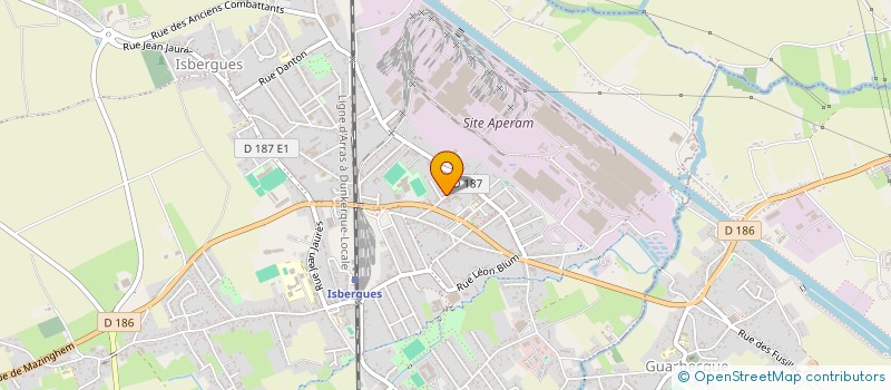 localisation de l'entreprise SOCIETE CIVILE DE MOYENS DELACUISINE à ISBERGUES