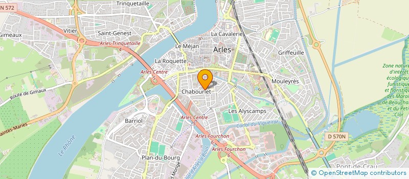 localisation de l'entreprise SOCIETE CIVILE DE MOYENS DELORME BOSSUWE à ARLES