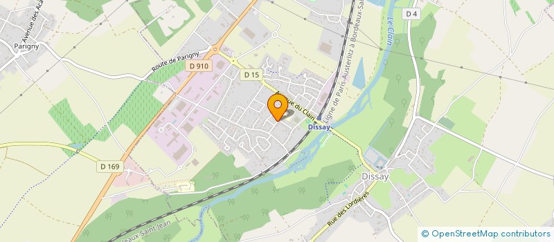 localisation de l'entreprise SOCIETE CIVILE DE MOYENS DENT'R à DISSAY