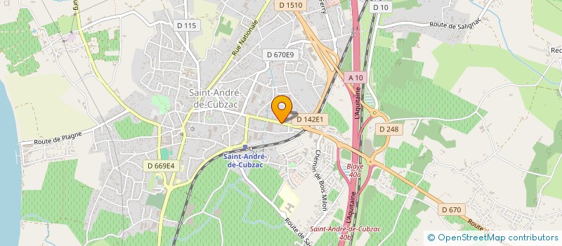 localisation de l'entreprise SOCIETE CIVILE DE MOYENS DENTAMA à SAINT-ANDRE-DE-CUBZAC