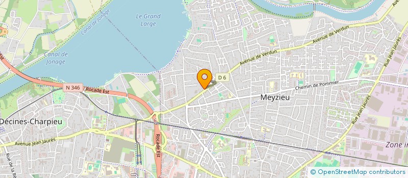 localisation de l'entreprise SOCIETE CIVILE DE MOYENS DENTAUREL  MEYZIEU