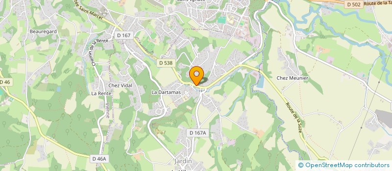 localisation de l'entreprise SOCIETE CIVILE DE MOYENS DENTISTES DE BERARDIER  JARDIN