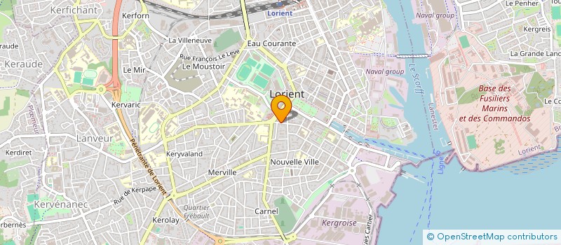 localisation de l'entreprise SOCIETE CIVILE DE MOYENS DENTWIST à LORIENT