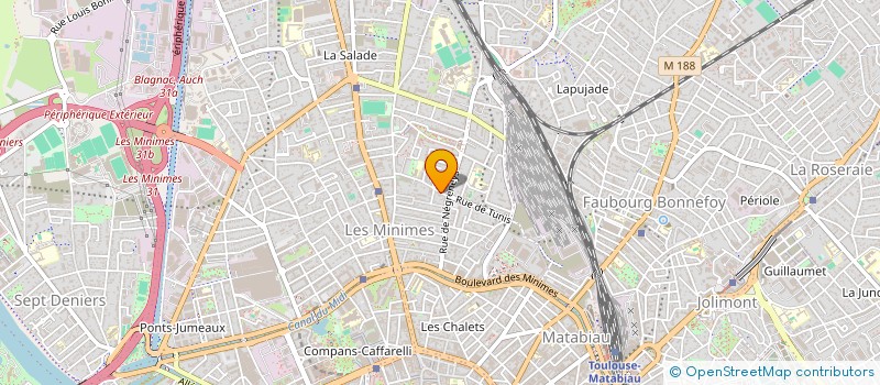 localisation de l'entreprise SOCIETE CIVILE DE MOYENS DES ANGES à TOULOUSE