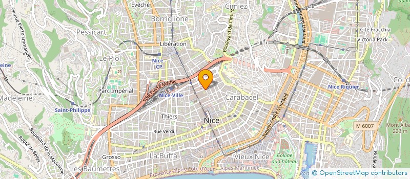 localisation de l'entreprise SOCIETE CIVILE DE MOYENS DES CONSEILS ASSOCIES à NICE