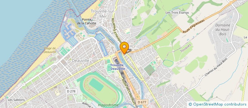 localisation de l'entreprise SOCIETE CIVILE DE MOYENS DES DOCTEURS ALEXANDRA CREUZET, GAELLE GERMAIN-CORBIN, ROMAIN DURVILLE, ROMAIN BARRE, MEDECIN  TROUVILLE-SUR-MER