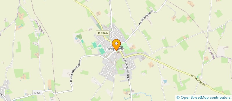 localisation de l'entreprise SOCIETE CIVILE DE MOYENS DES DOCTEURS AMELOOT ET FOSSAERT VANLICHTERVELDE  REXPOEDE