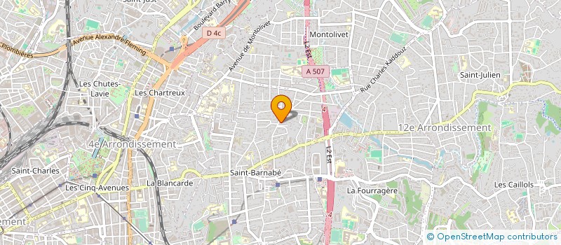 localisation de l'entreprise SOCIETE CIVILE DE MOYENS DES DOCTEURS BALTAYAN GENEVIER AMATORE à MARSEILLE