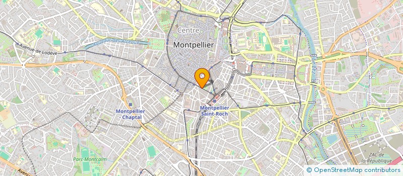 localisation de l'entreprise SOCIETE CIVILE DE MOYENS DES DOCTEURS BENAZECH ET GIBRILA à MONTPELLIER