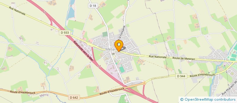 localisation de l'entreprise SOCIETE CIVILE DE MOYENS DES DOCTEURS BHBL  METEREN