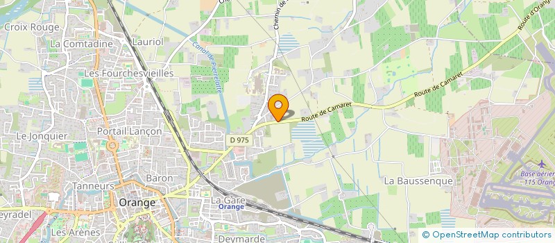 localisation de l'entreprise SOCIETE CIVILE DE MOYENS DES DOCTEURS BOSSI-CROCI ET COSSART  ORANGE