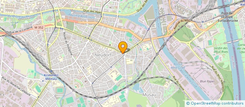 localisation de l'entreprise SOCIETE CIVILE DE MOYENS DES DOCTEURS BRIGITTE SCHRANZ ET LADISLAS MERTSE à STRASBOURG
