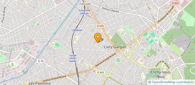 localisation de l'entreprise SOCIETE CIVILE DE MOYENS DES DOCTEURS CHOUKROUN ET DOLLANGERE  LIVRY-GARGAN