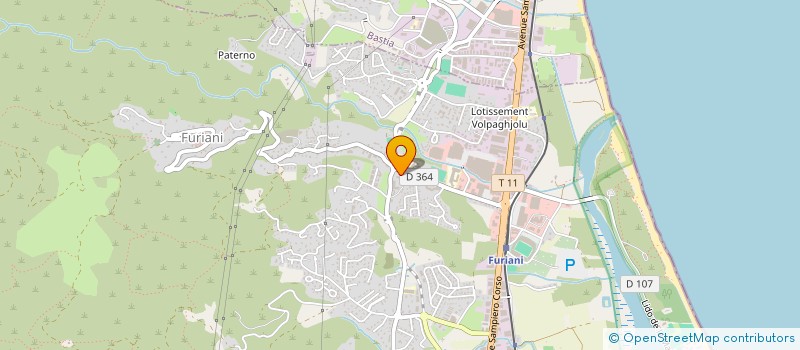 localisation de l'entreprise SOCIETE CIVILE DE MOYENS DES DOCTEURS DE ZERBI SCHLESINGER ET CESARINI à BASTIA