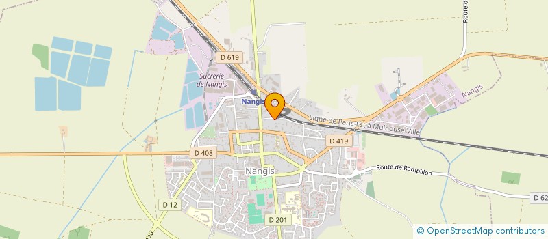 localisation de l'entreprise SOCIETE CIVILE DE MOYENS DES DOCTEURS DIOP-ROBERDEAU  NANGIS