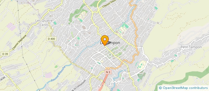 localisation de l'entreprise SOCIETE CIVILE DE MOYENS DES DOCTEURS DURIEUX ET TOURAINE à LE TAMPON
