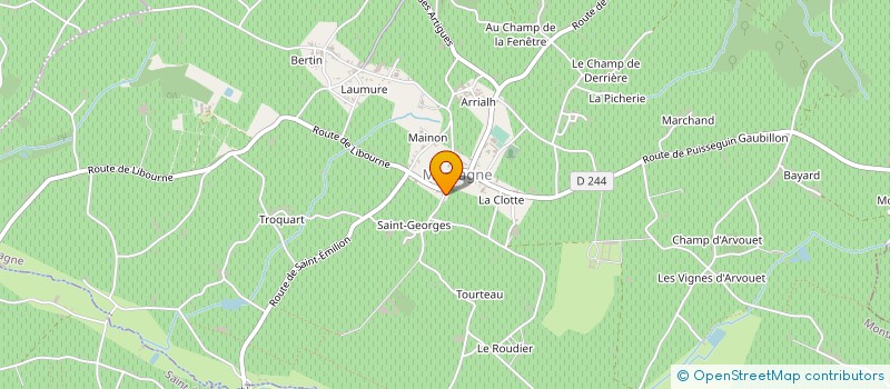 localisation de l'entreprise SOCIETE CIVILE DE MOYENS DES DOCTEURS FLOCK ET MAUGEIN  MONTAGNE