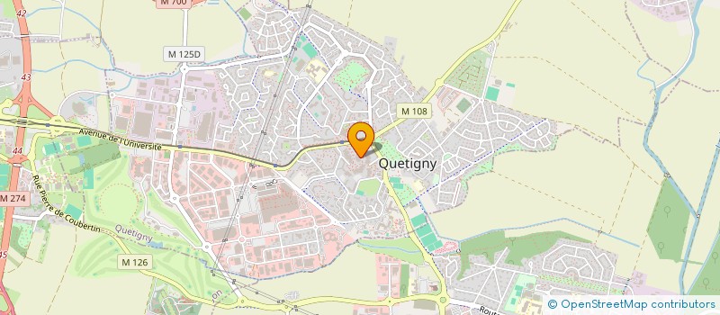 localisation de l'entreprise SOCIETE CIVILE DE MOYENS DES DOCTEURS FONTIMPE-RATAT-TERRAUX  QUETIGNY